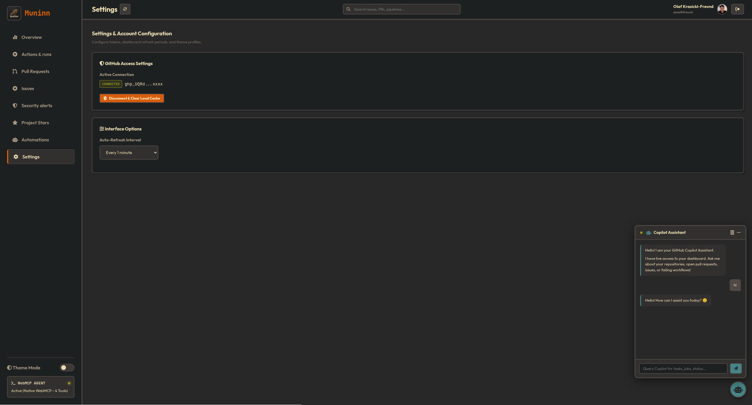 Floating Copilot Assistant Chat