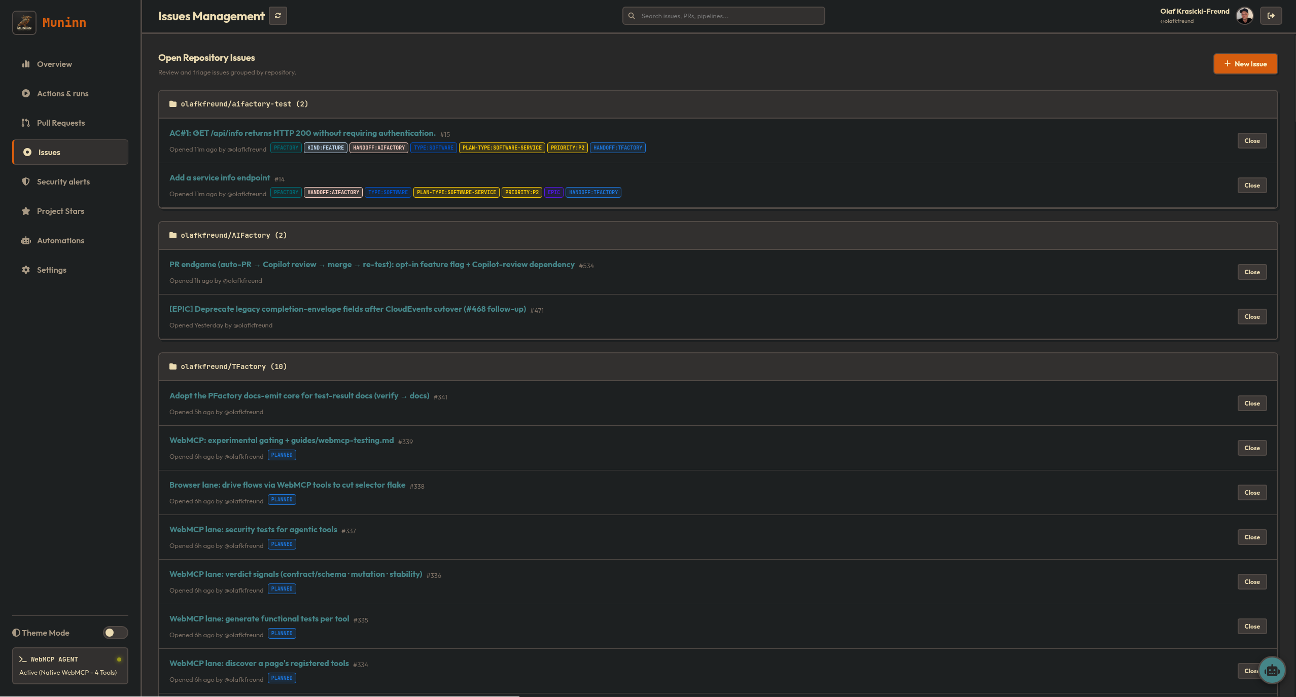 Pull Request Panel